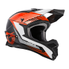 CAPACETE O´NEAL 2021 1SRS STREAM - PRETO / LARANJA